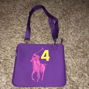 Ralph Lauren The Big Pony Collection laptop bag